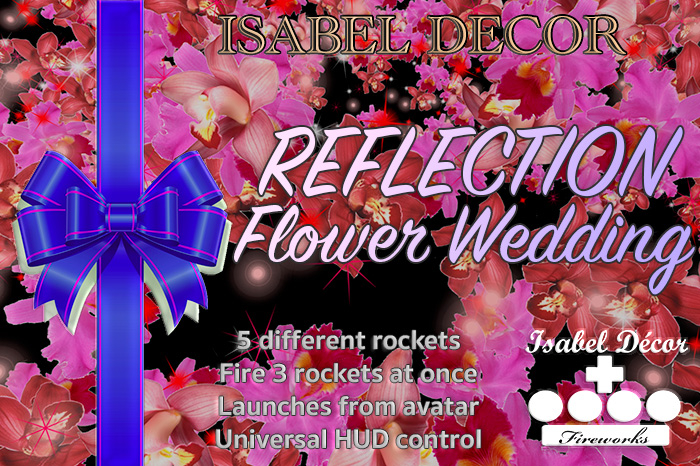 ISABEL DECOR Fireworks - REFLECTION Flower Wedding