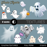 Full Perm Textures - Ghosts Clipart
