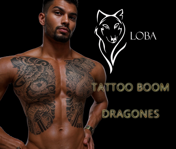 dragones en pecho