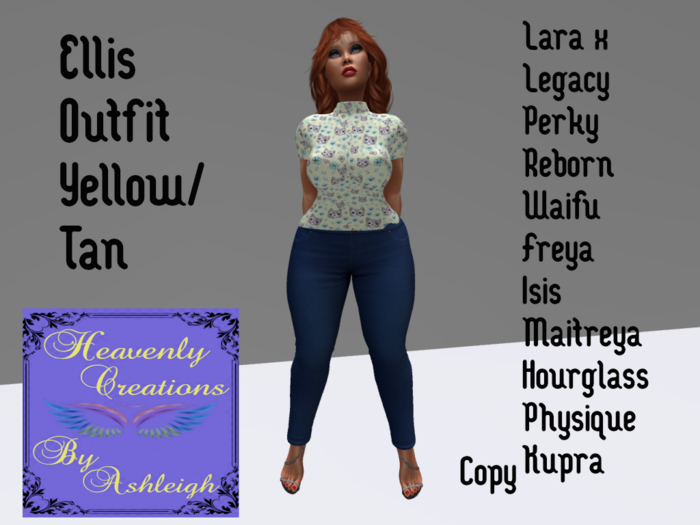 Ellis Outfit Yellow/Tan