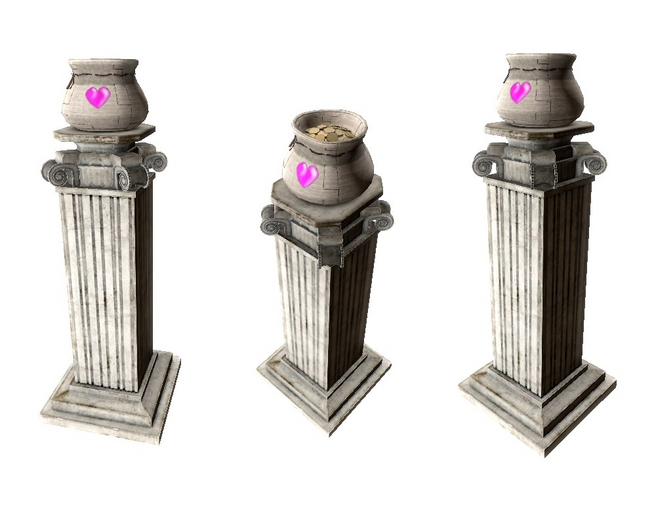 Donation Bag on Pedestal