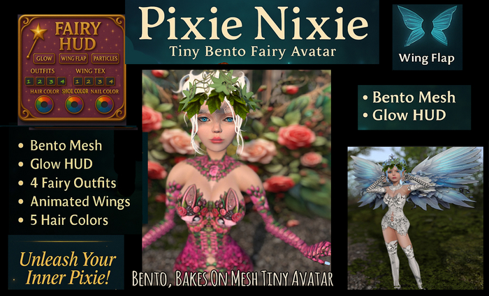 PIXIE NIXIE TINY PCKG1