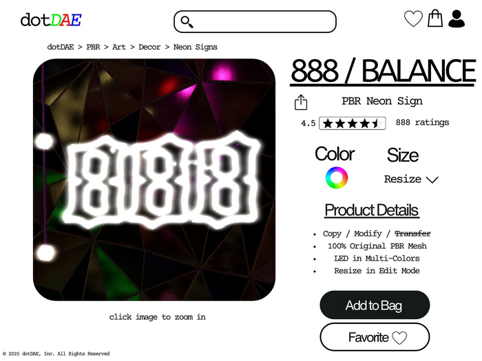 #dotDAE : 888 / BALANCE