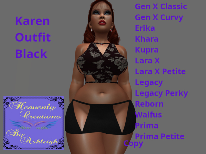 Karen Outfit Black