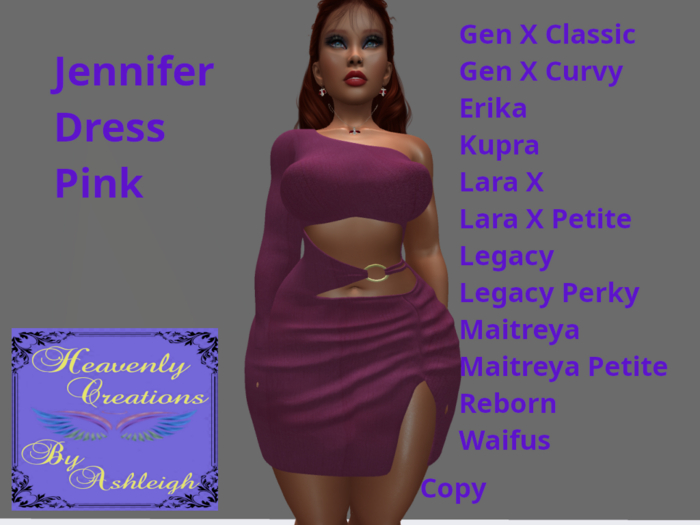 Jennifer Dress Pink