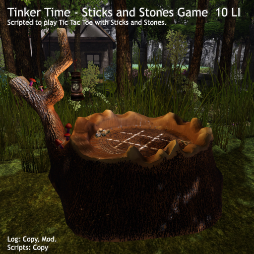 Tinker Time - Sticks and Stones Game