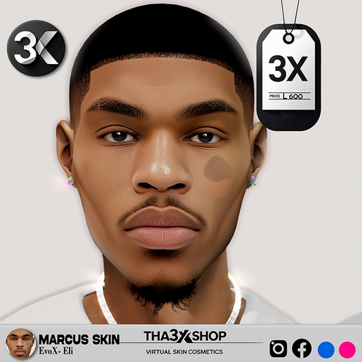 3x Marcus Skin Eli EvoX