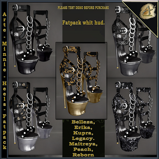 Arte - Minnie - Heels - FATPACK - DEMO