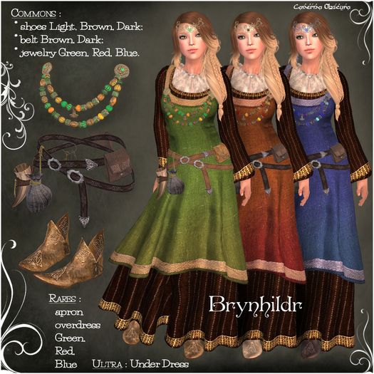 Brynhildr Medieval Shoes ~LIGHT~ by Caverna Obscura