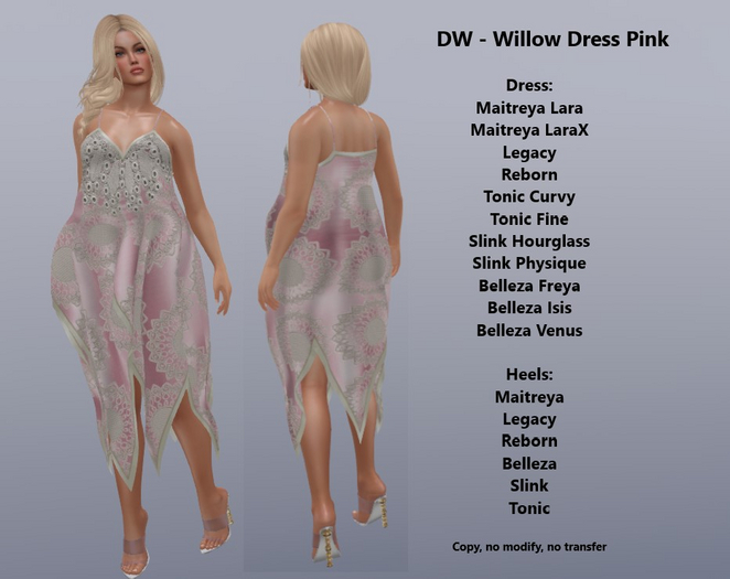 DW - Willow Dress Pink
