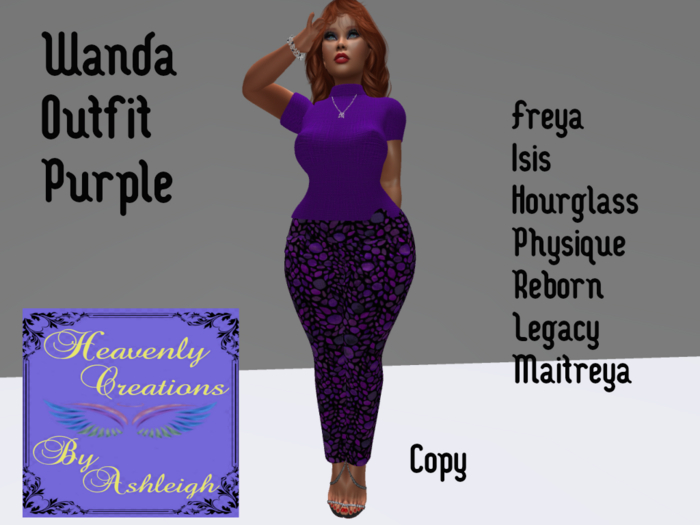 Wanda Outfit Purple