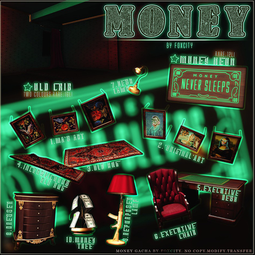 FOXCITY. Money Gacha - 5 - Executive Desk (Common)