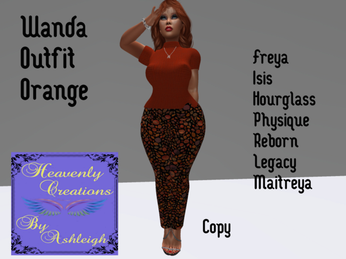 Wanda Outfit Orange