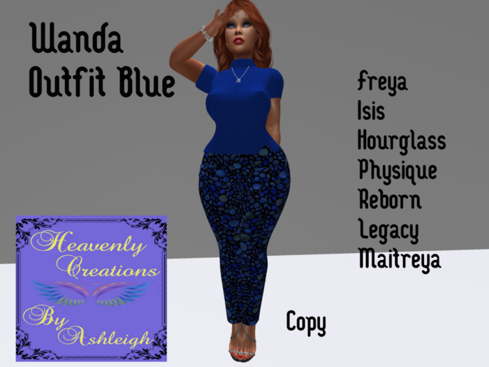 Wanda Outfit Blue