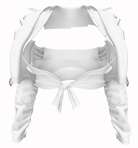 *CK* Fluke jacket WHITE