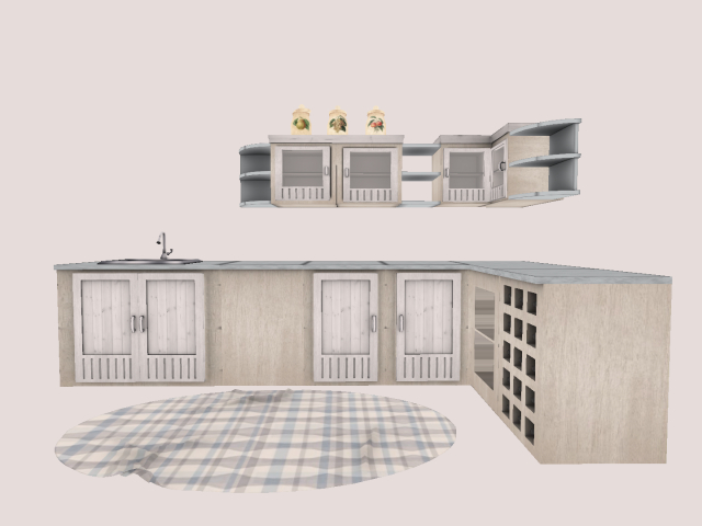 Kitchen With Rug Just Decor