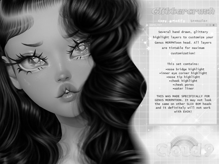 #cloud9 glittercrush DEMO (SLUV BOM)