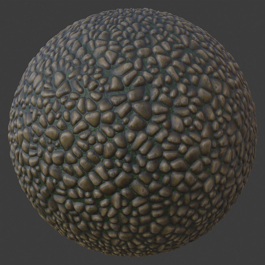 KCR Creations cobble stylized  full perm pbr