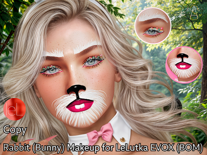 A.S_Store - Rabbit (Bunny) Makeup for LeLUTKA EVOX (BOM)