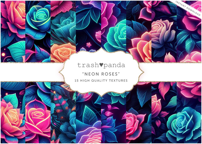 Trash Panda - Neon Roses