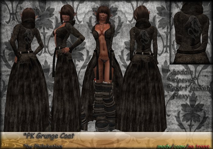 *PK Grunge Coat