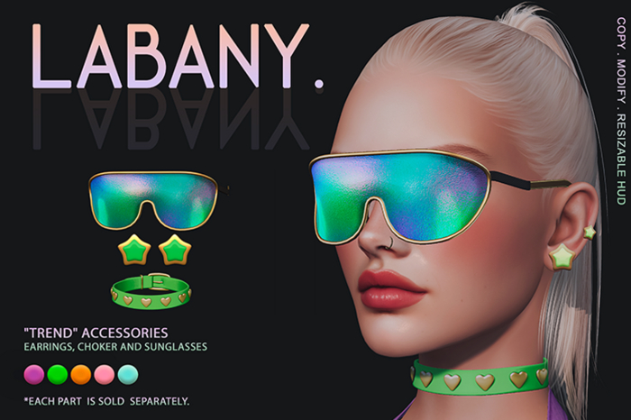 Labany. "Trend Star" earrings - All colors