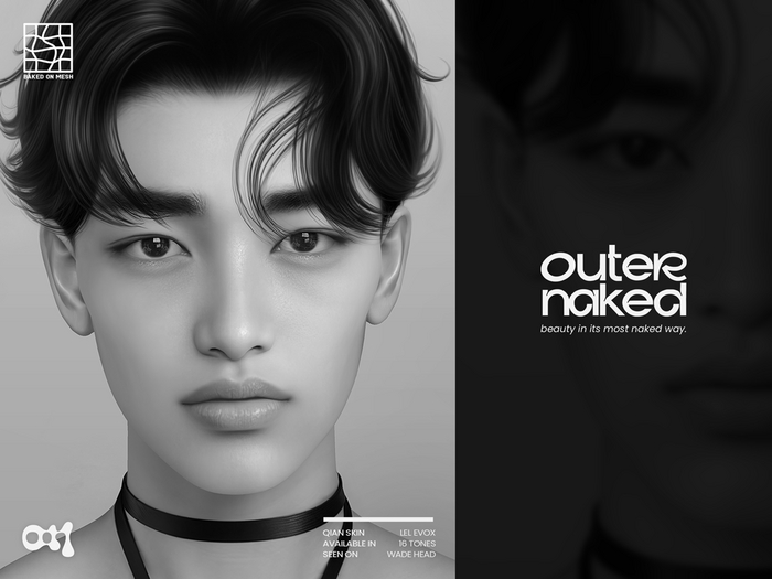 outernaked for lelutka evo x - qian skin (demo)