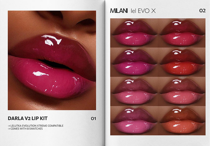 MILANI - "DARLA V2" LIP KIT / FATPACK
