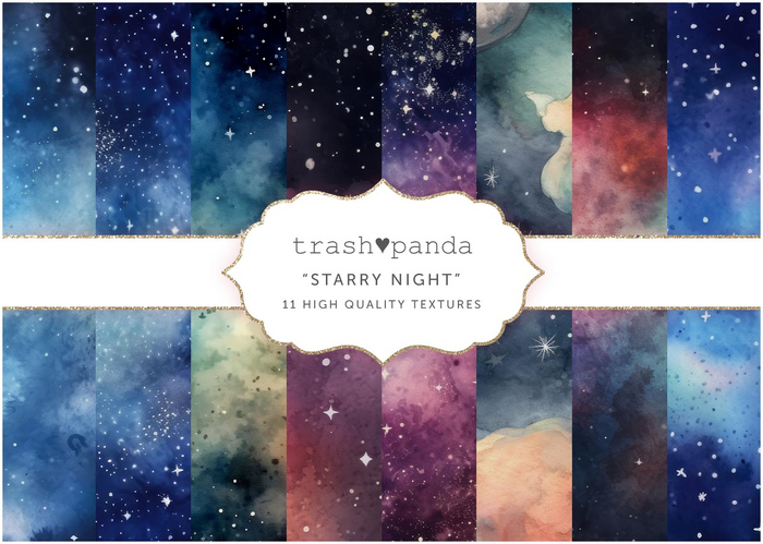 Trash Panda - Starry Night