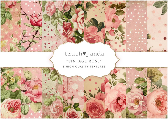 Trash Panda - Vintage Rose