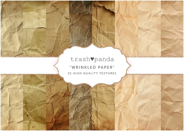 Trash Panda - Wrinkled Paper