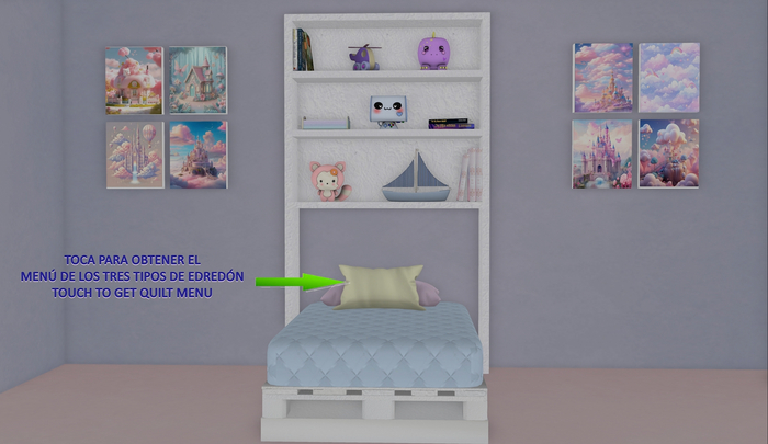 MICASADELARBOL TOODDLE CLOUD BEDROOM PACK