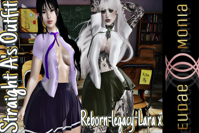 Eudaemonia- Straight A's Outfit (Reborn) Fatpack