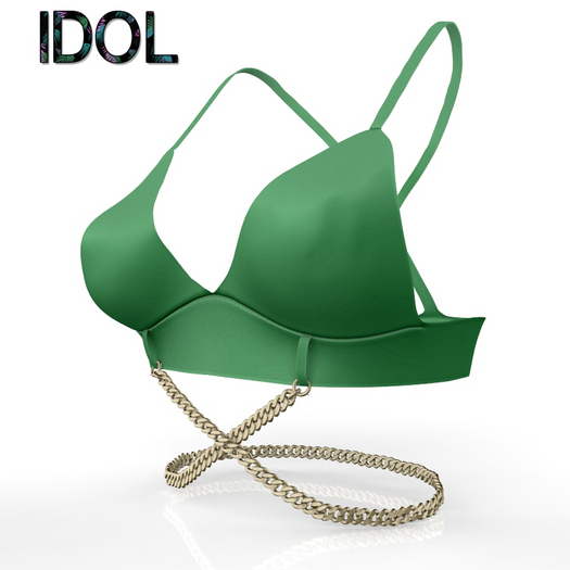 Green Chained Top