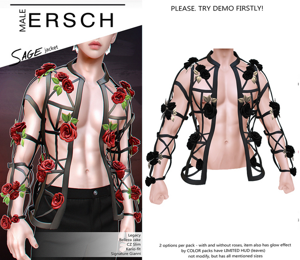 ERSCH - Sage Jacket -black-