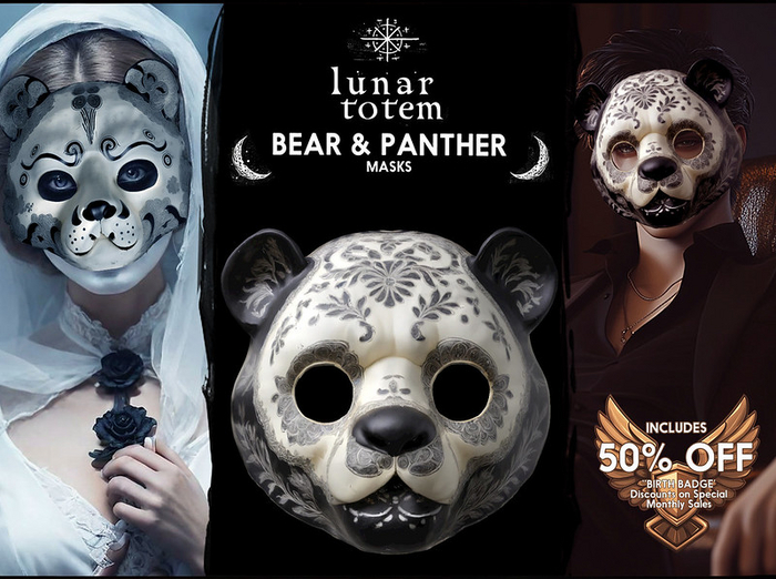 -Birth- 'Lunar Totem' Masks DEMO