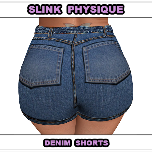 Kathleen Denim Shorts For Slink Physique