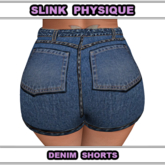 Kathleen Denim Shorts For Slink Physique