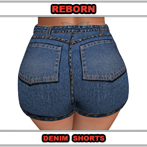 Kathleen-Denim Shorts For Reborn