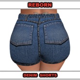 Kathleen-Denim Shorts For Reborn