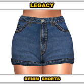 Kathleen Denim Shorts For Legacy