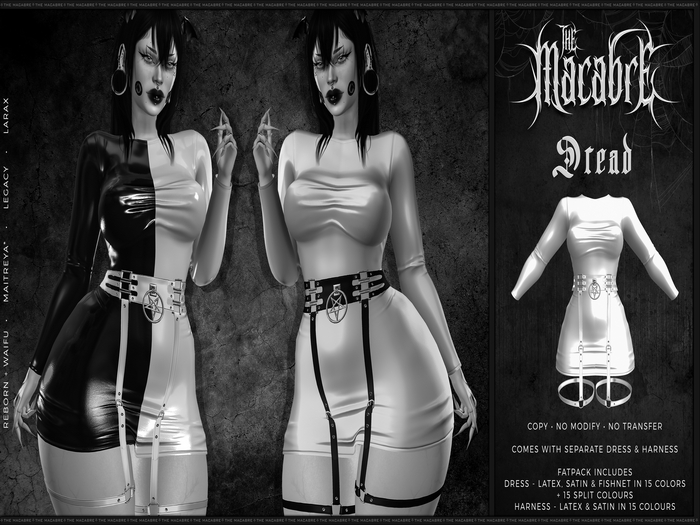 {The Macabre} Dread Dress & Harness DEMO