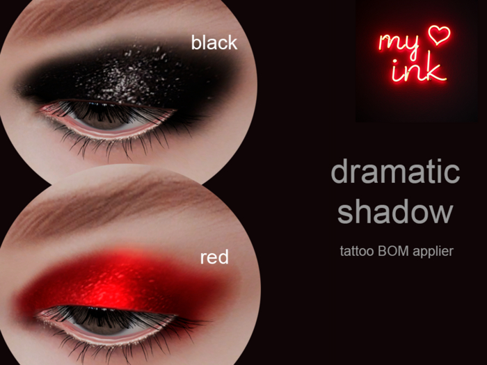 my ink. dramatic shadow