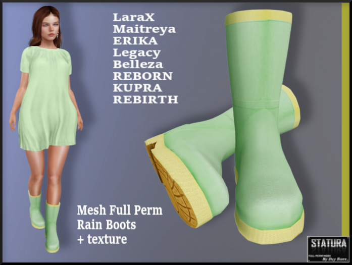 Rain boots-Full Perm