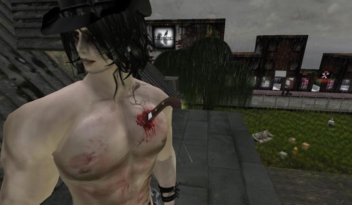 "promo" Gothic knife