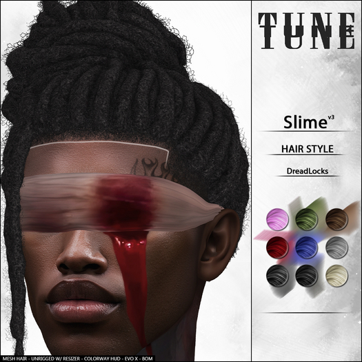 TUNE - "SlimeSeason3" DreadLocks. [PACK]