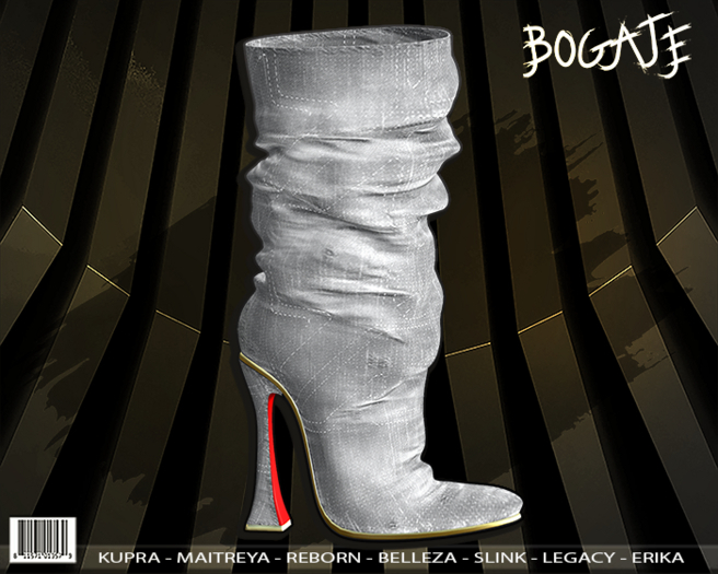 BOGATE_Diva _Boot_ Jeans Gray