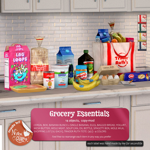 (NO) Grocery Essentials - All Items