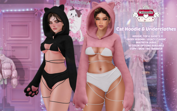 Caboodle - Cat Underclothes - Fatpack