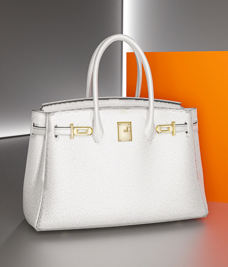 BIRKIN 25 - JADE - WHITE